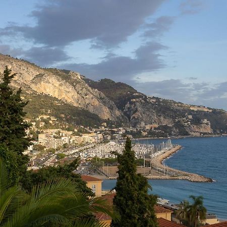 Villa l'ensoleillée vue panoramique mer, 250 m de la plage et du centre ville Menton Exterior foto